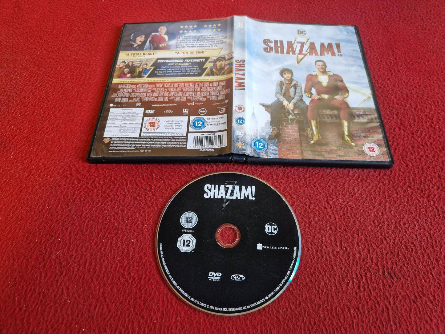 DC SHAZAM! DVD