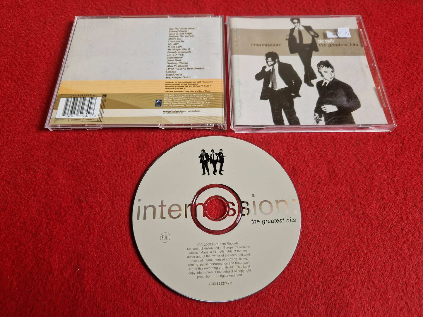 DC TALK INTERMISSION THE GREATEST HITS CD