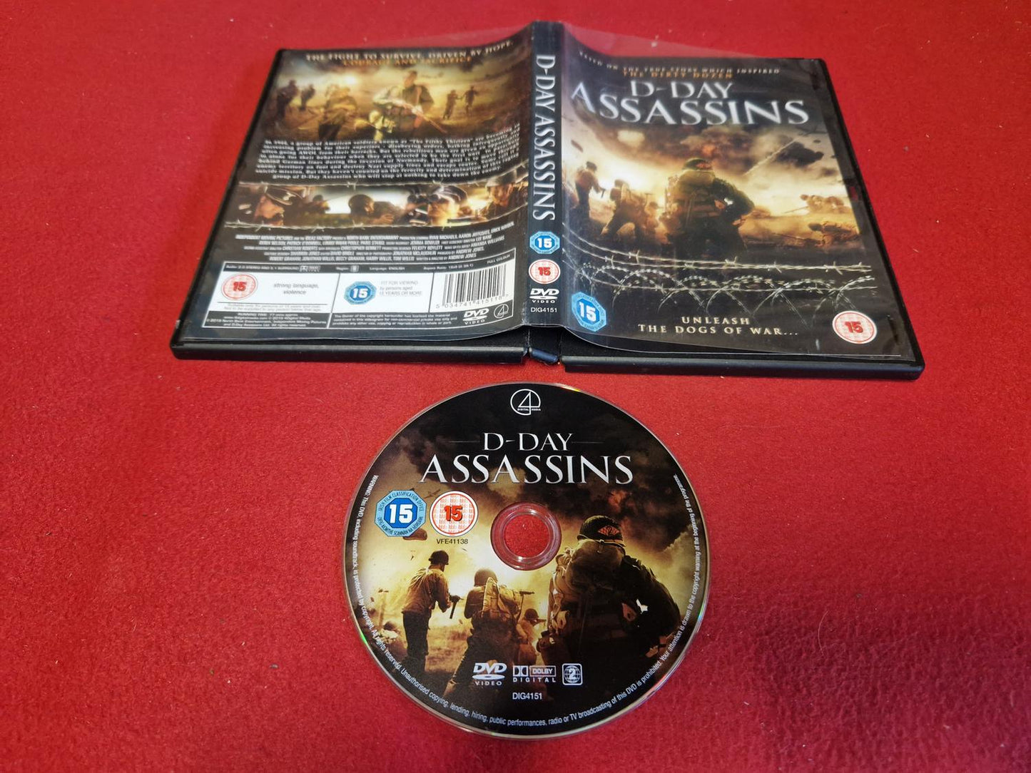 D-DAY ASSASSINS till DVD