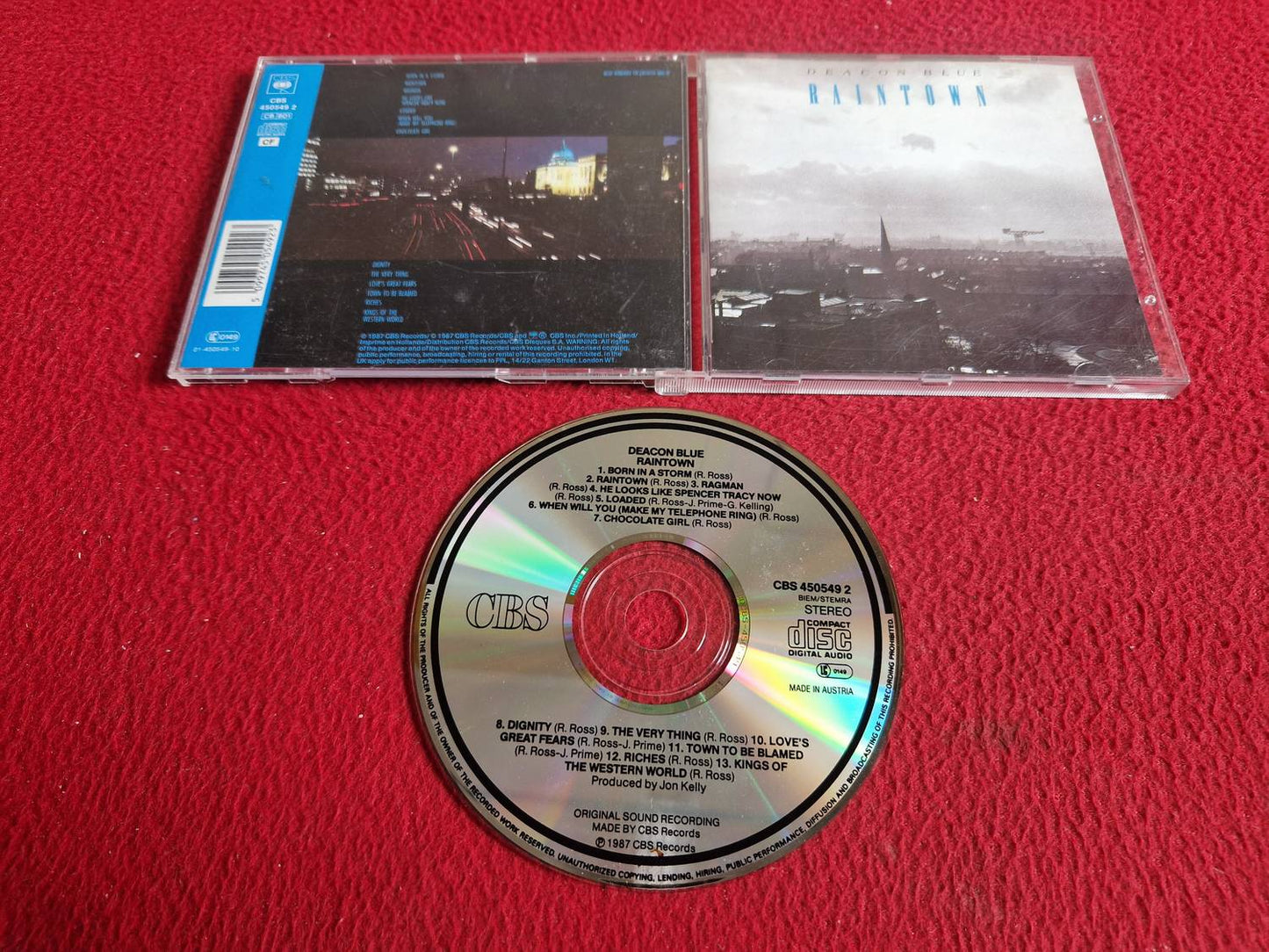 DEACON BLUE RAINTOWN CD