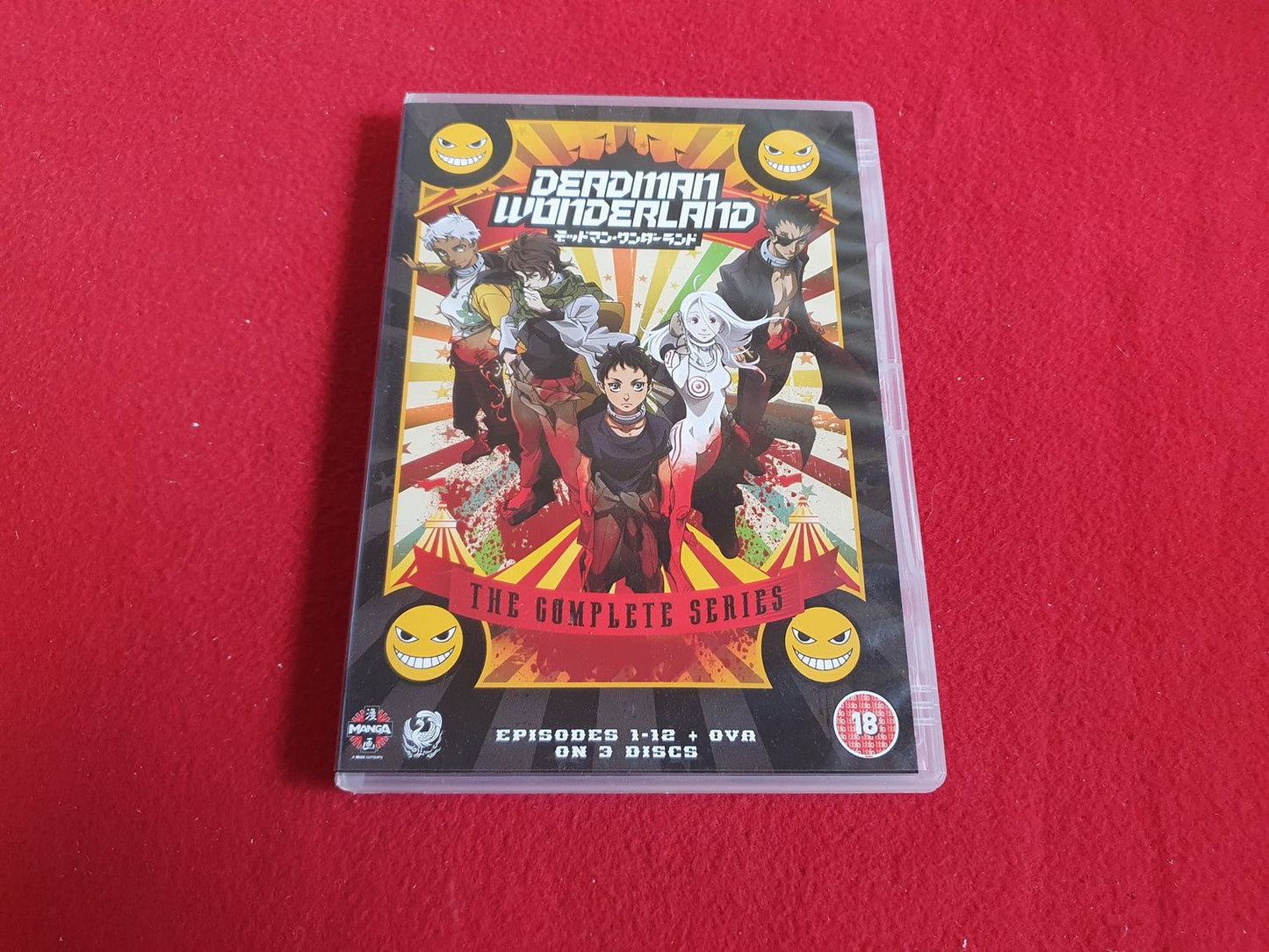 DEADMAN WONDERLAND THE COMPLETE SERIES BOX till DVD