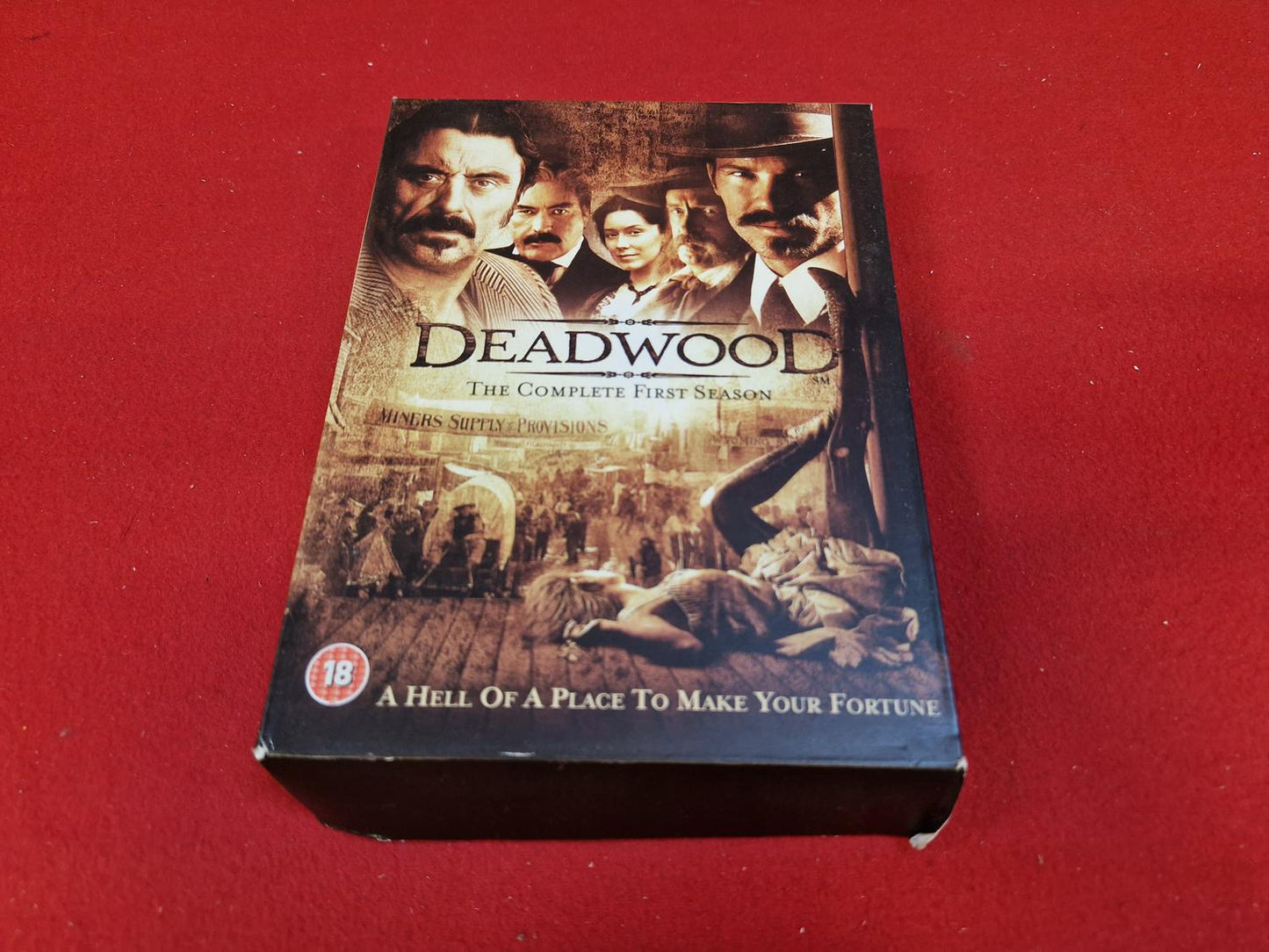 DEADWOOD THE COMPLETE SEASON 1 BOX till DVD