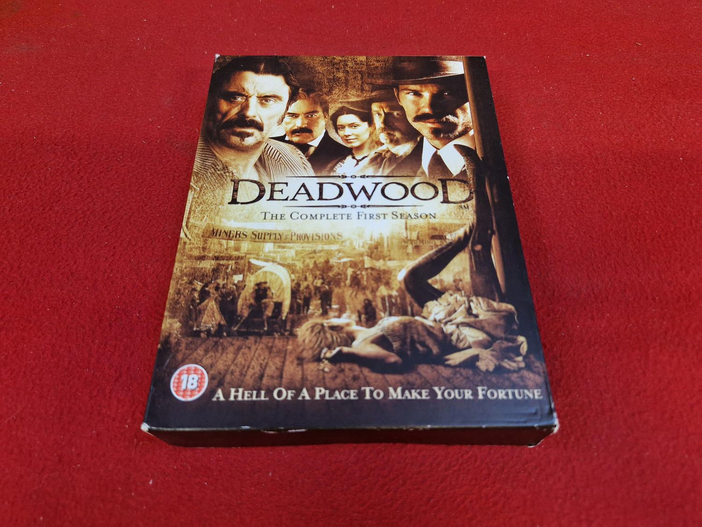 DEADWOOD THE COMPLETE SEASON 1 BOX till DVD