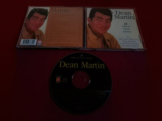 DEAN MARTIN 20 GREAT LOVE SONGS CD
