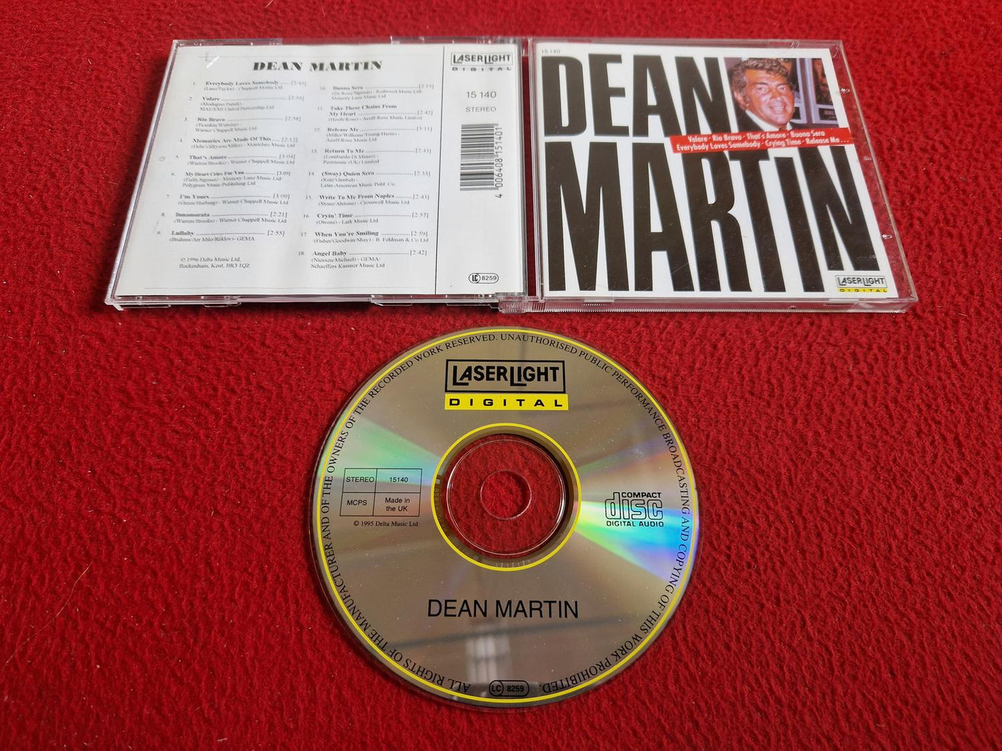 DEAN MARTIN - DEAN MARTIN CD