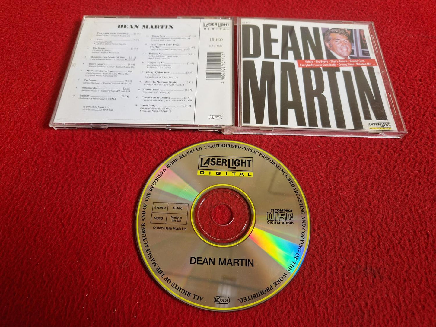 DEAN MARTIN - DEAN MARTIN CD