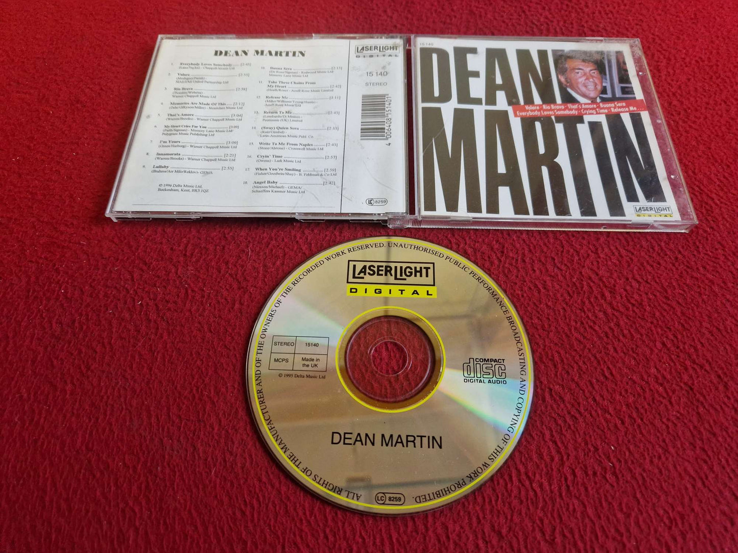 DEAN MARTIN - DEAN MARTIN CD