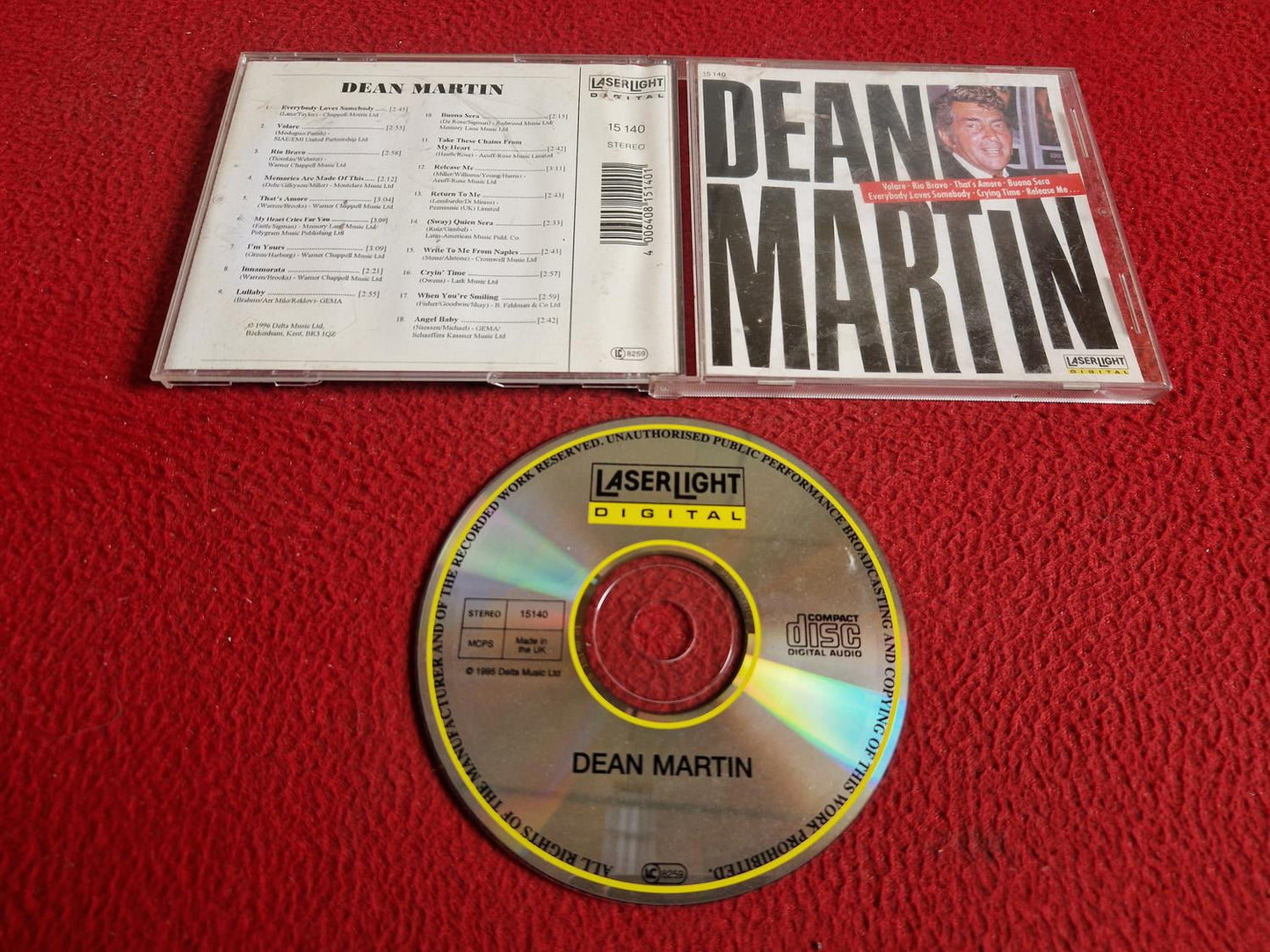 DEAN MARTIN - DEAN MARTIN CD