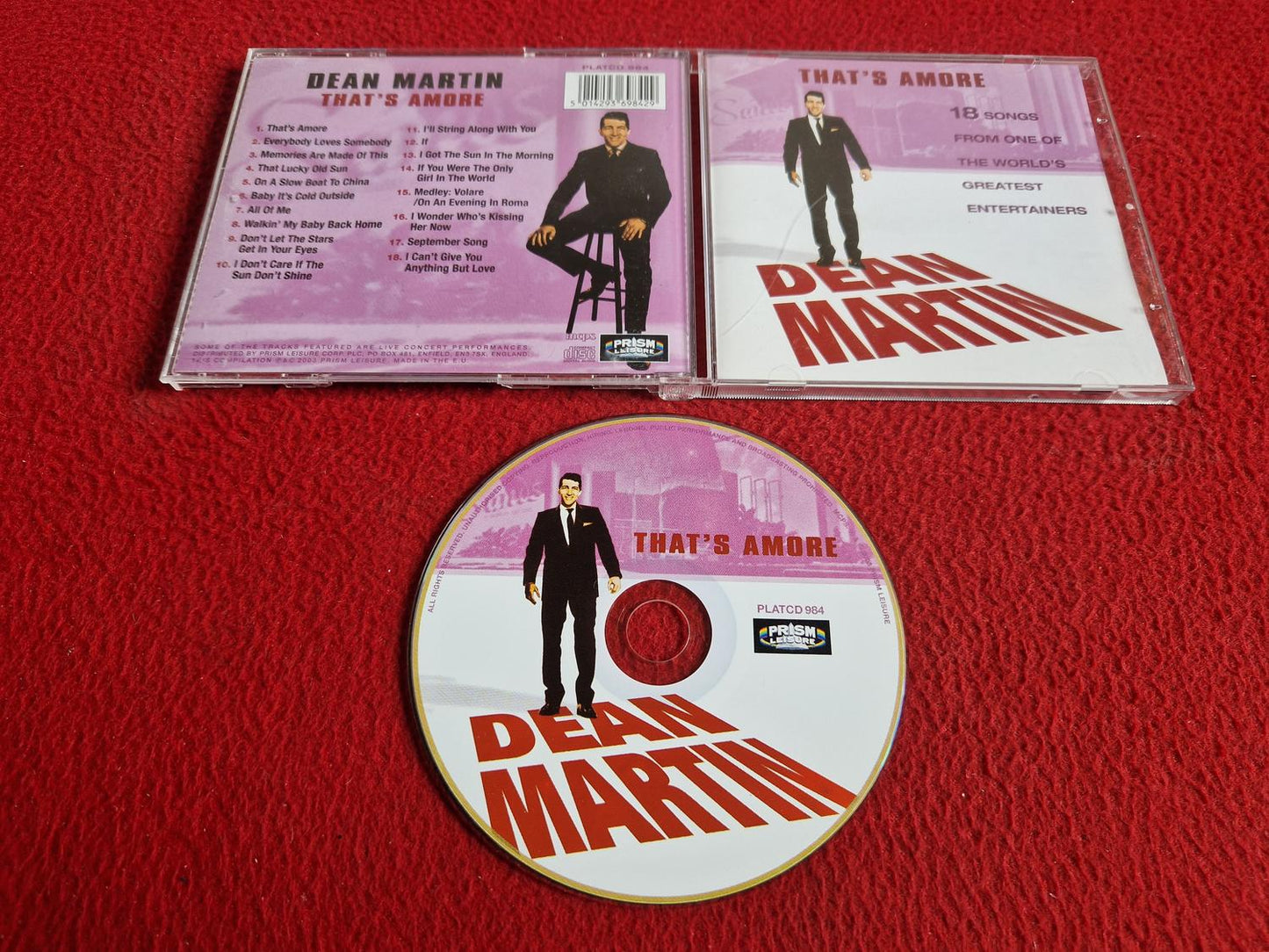DEAN MARTIN THAT'S AMORE CD