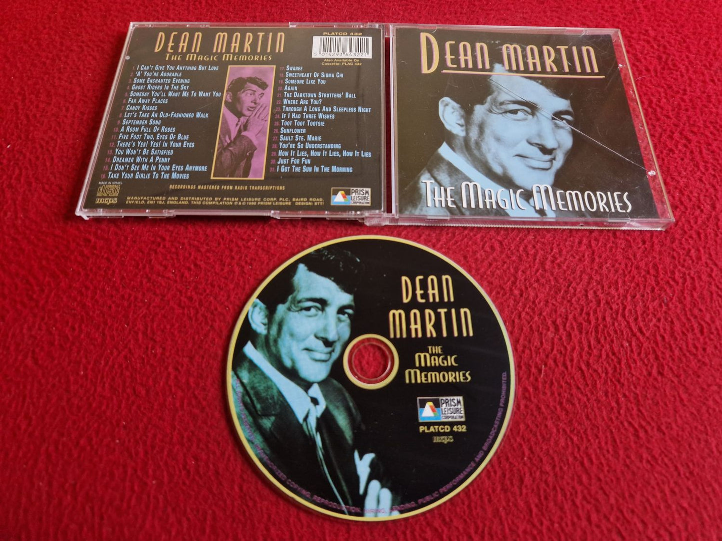 DEAN MARTIN THE MAGIC MEMORIES CD