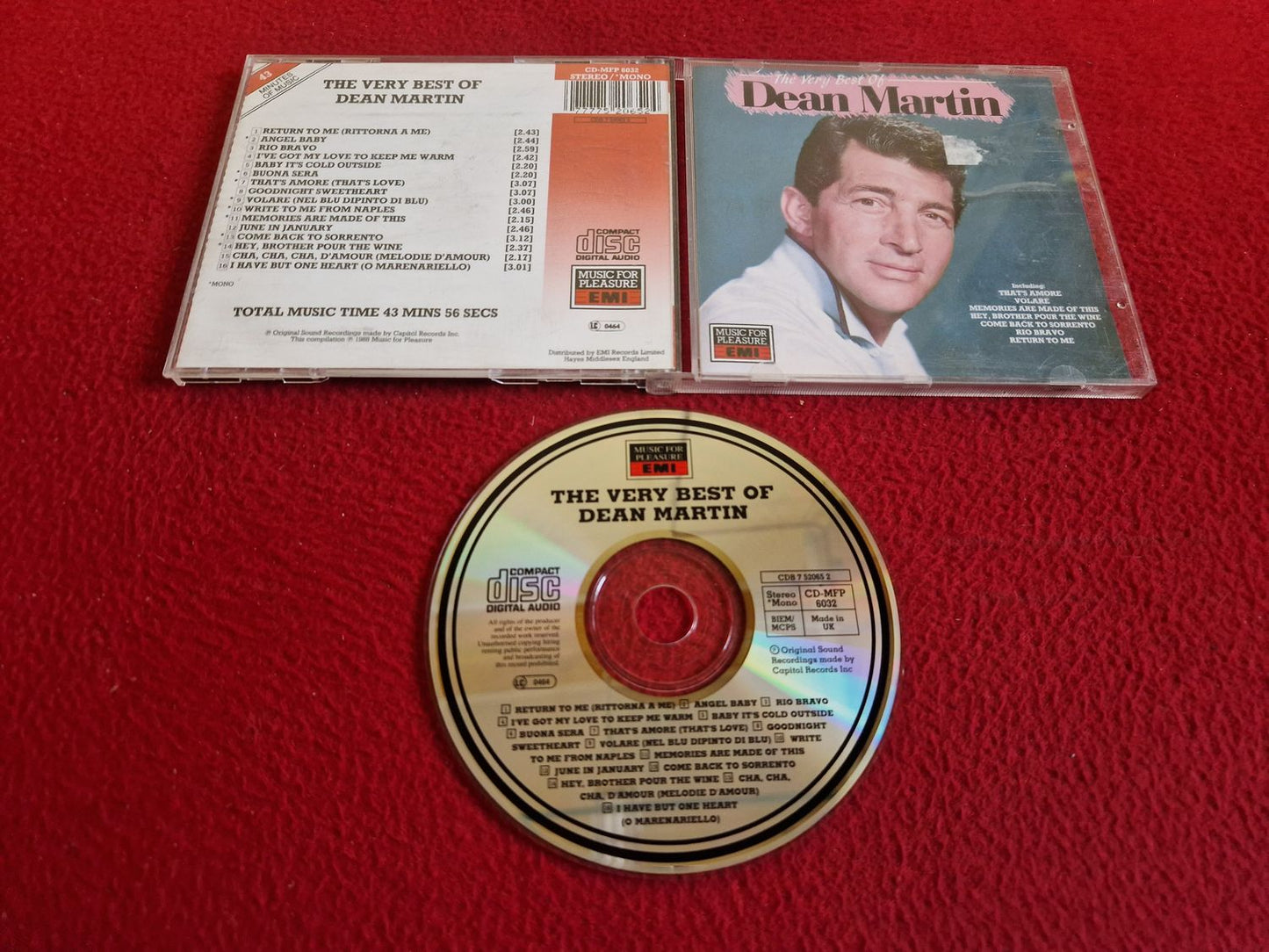 DEAN MARTIN THE VERY BEST OF DEAN MARTIN CD