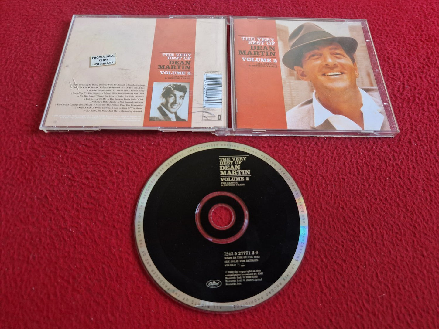 DEAN MARTIN THE VERY BEST OF VOLUME 2 CD