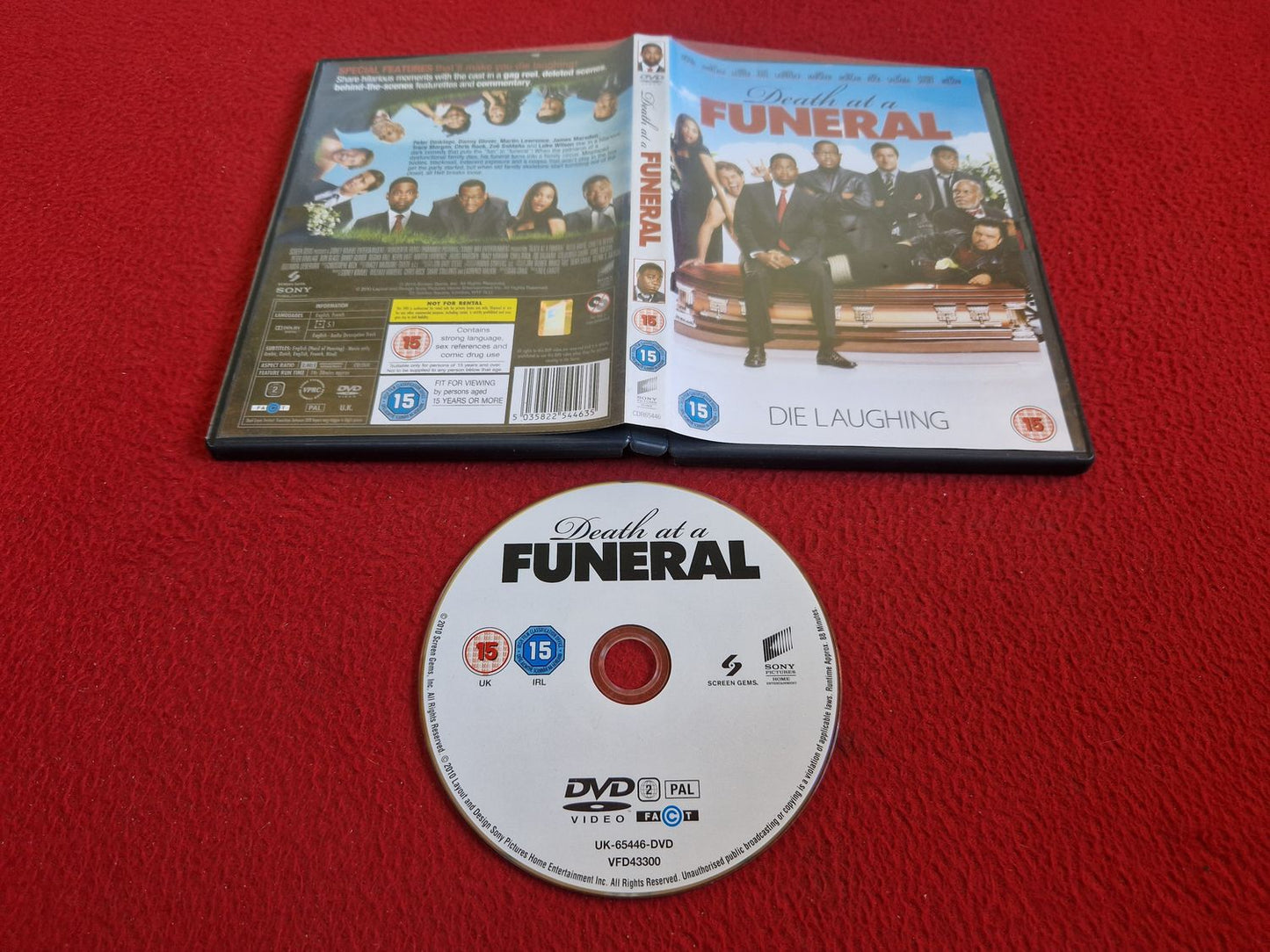 DEATH AT A FUNERAL DVD