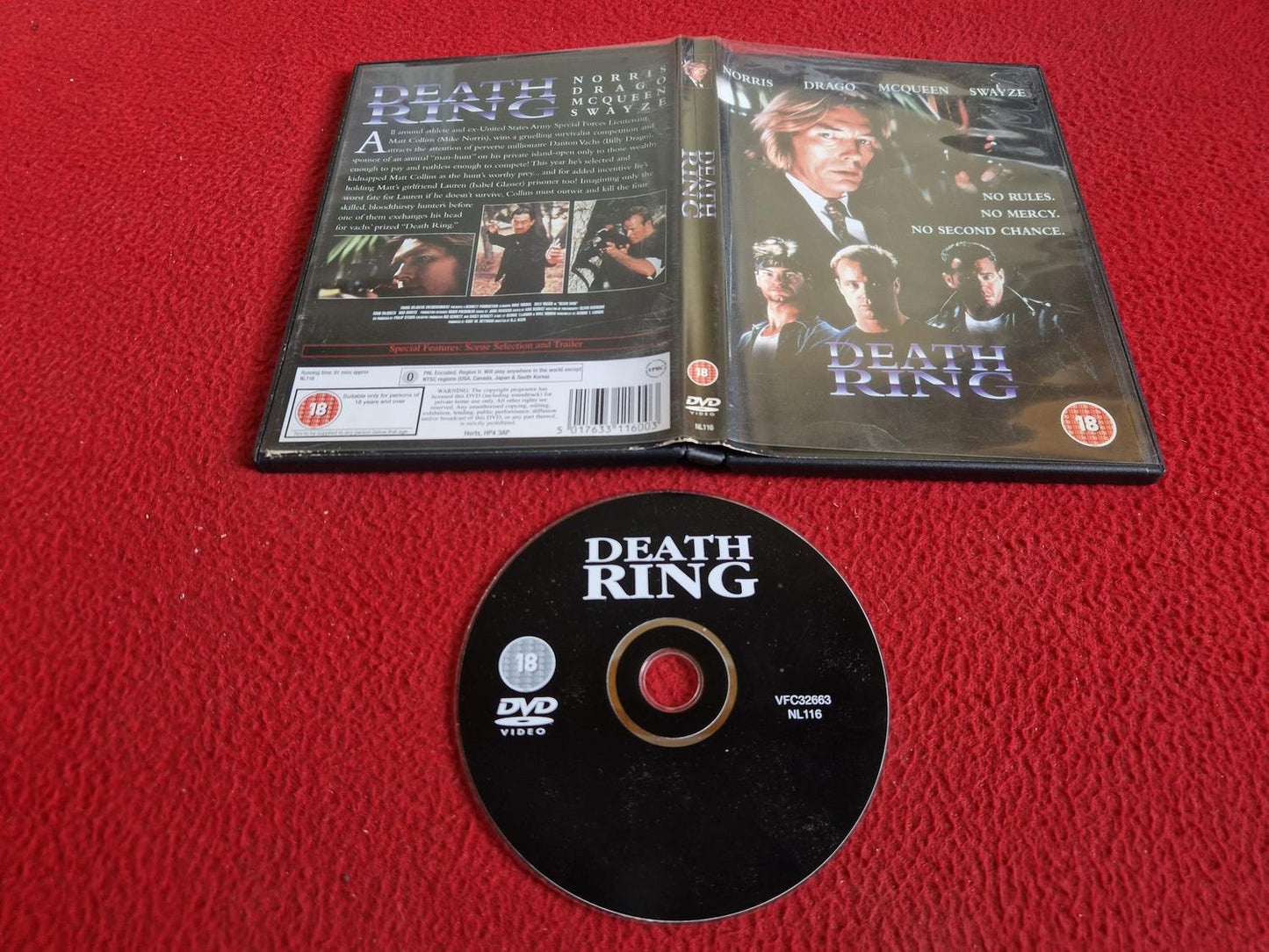 DEATH RING DVD