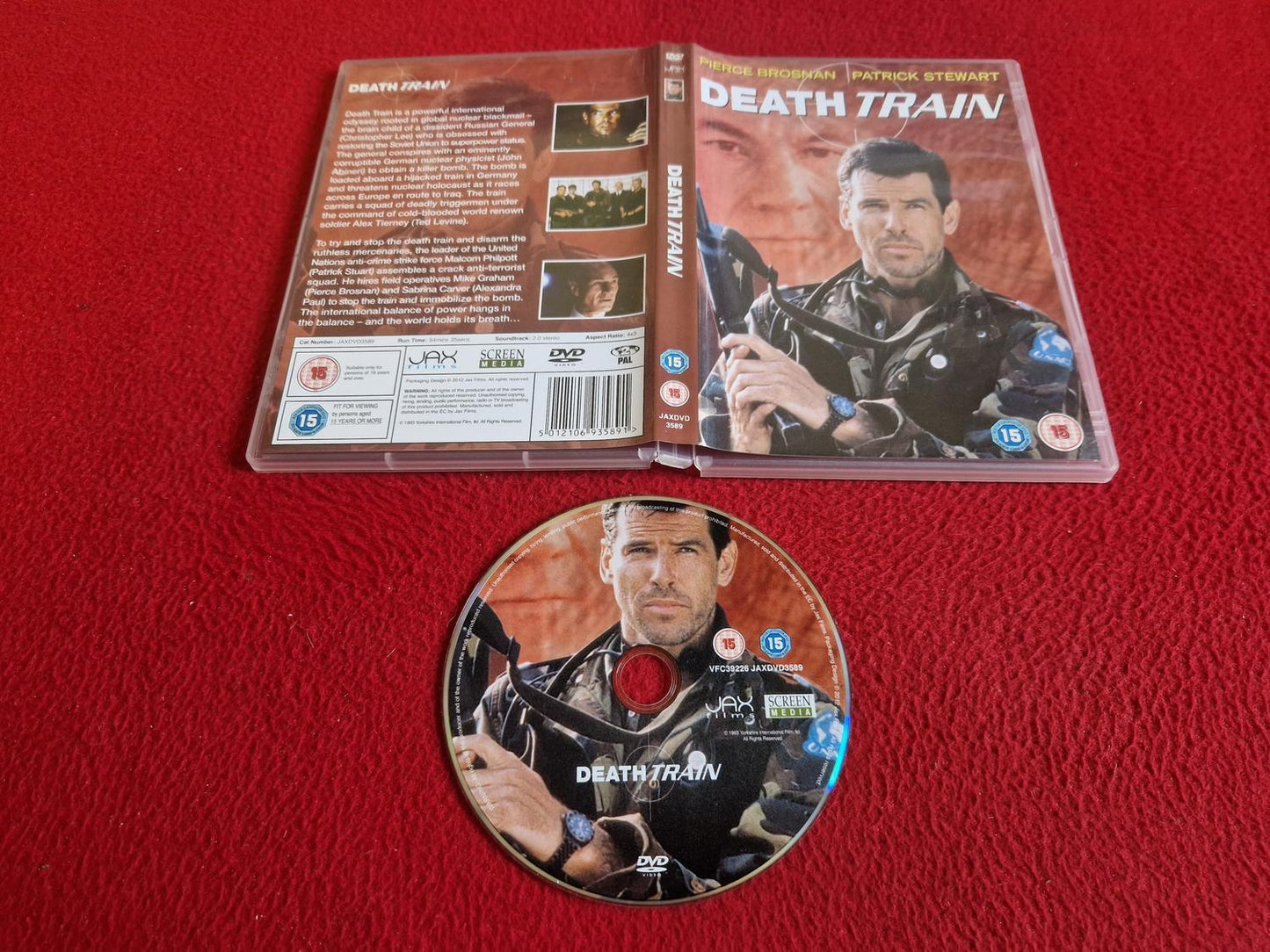 DEATH TRAIN DVD