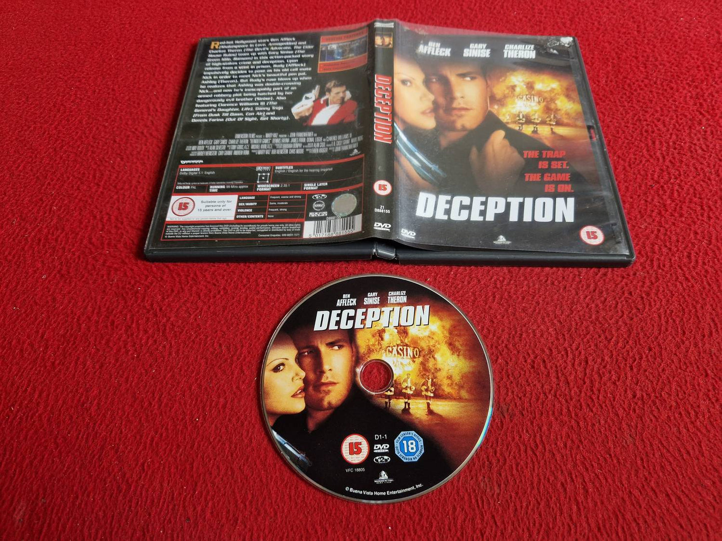 DECEPTION DVD