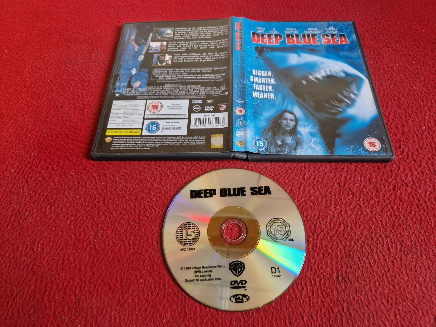 DEEP BLUE SEA DVD