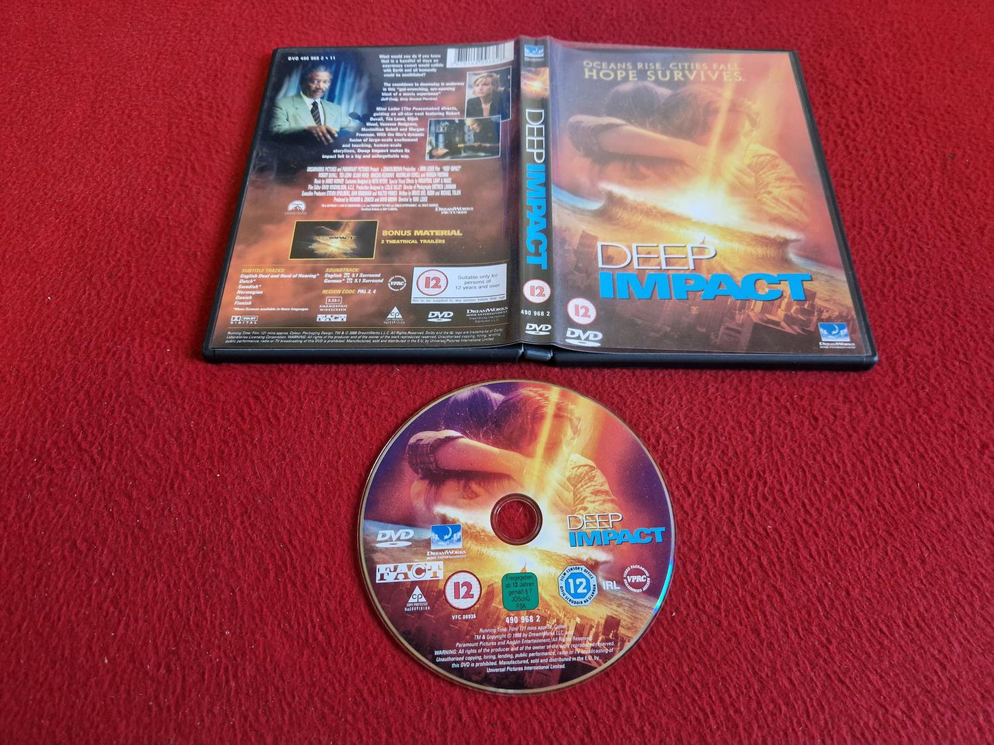 DEEP IMPACT DVD
