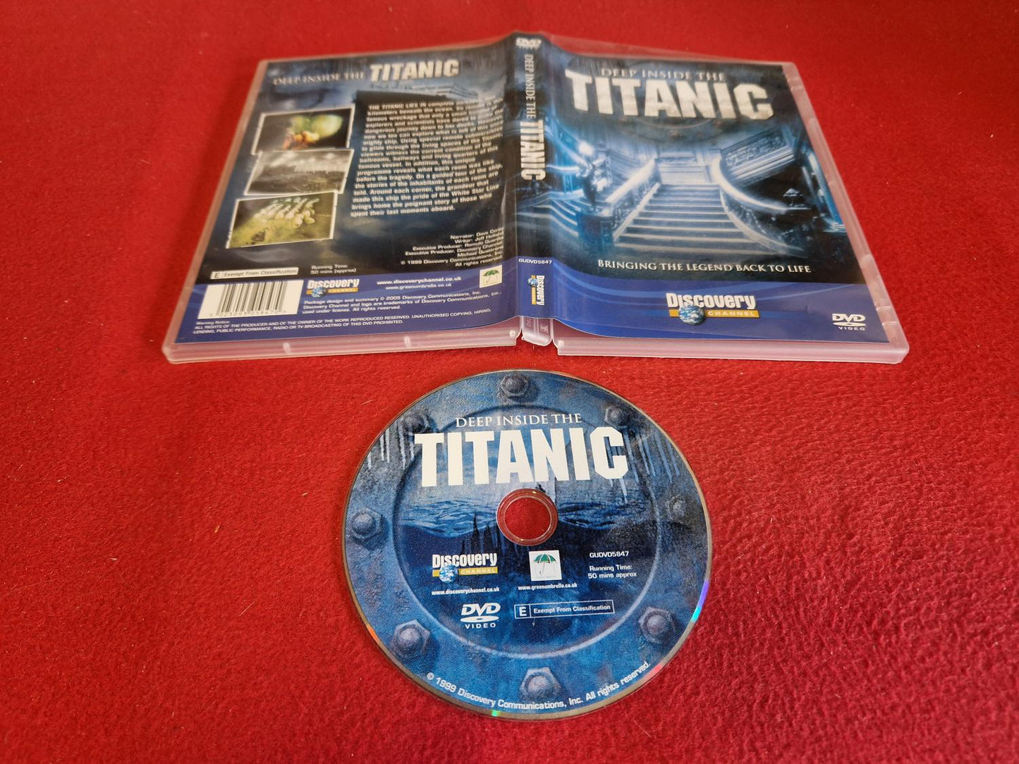 DEEP INSIDE THE TITANIC till DVD