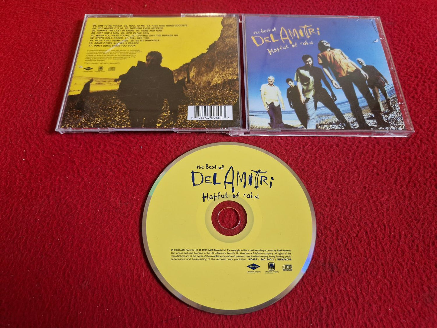 DEL AMITRI HATFUL OF RAIN THE BEST OF CD
