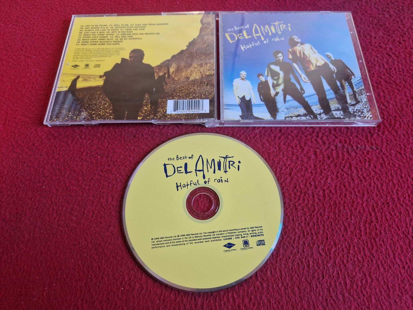 DEL AMITRI HATFUL OF RAIN THE BEST OF CD