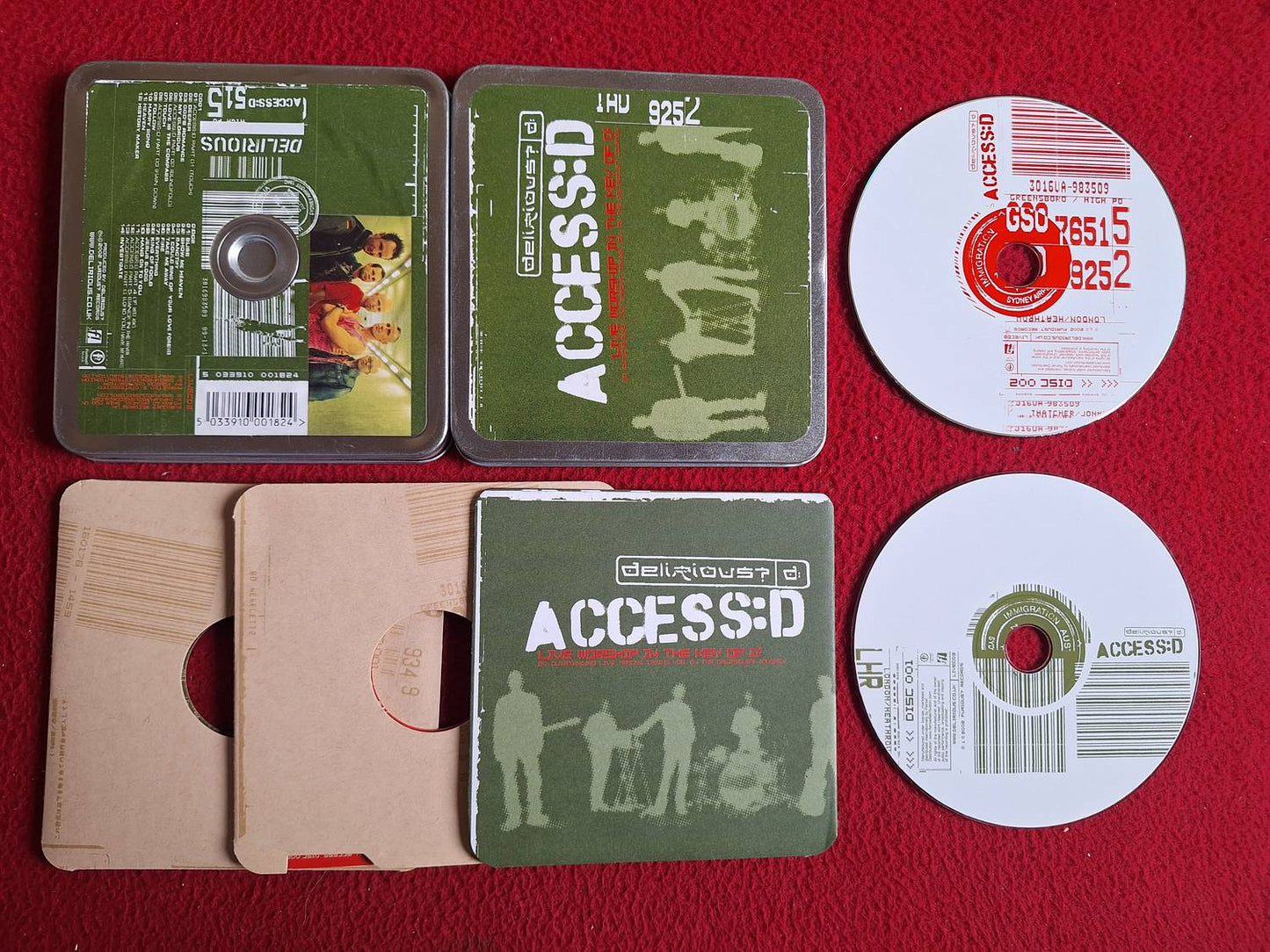 DELIRIOUS? ACCESS:D LIVE WORSHIP IS THE KEY CD