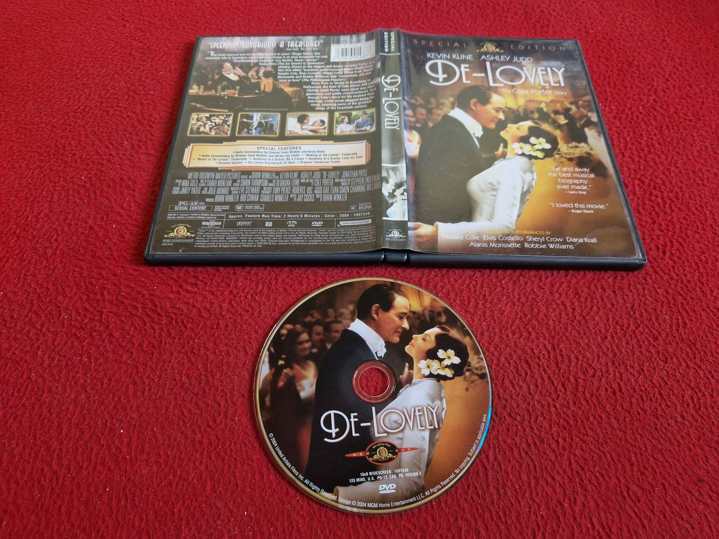 DE-LOVELY DVD