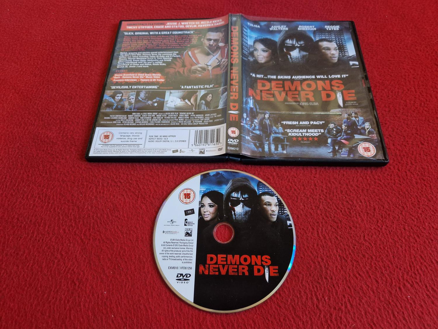 DEMONS NEVER DIE DVD