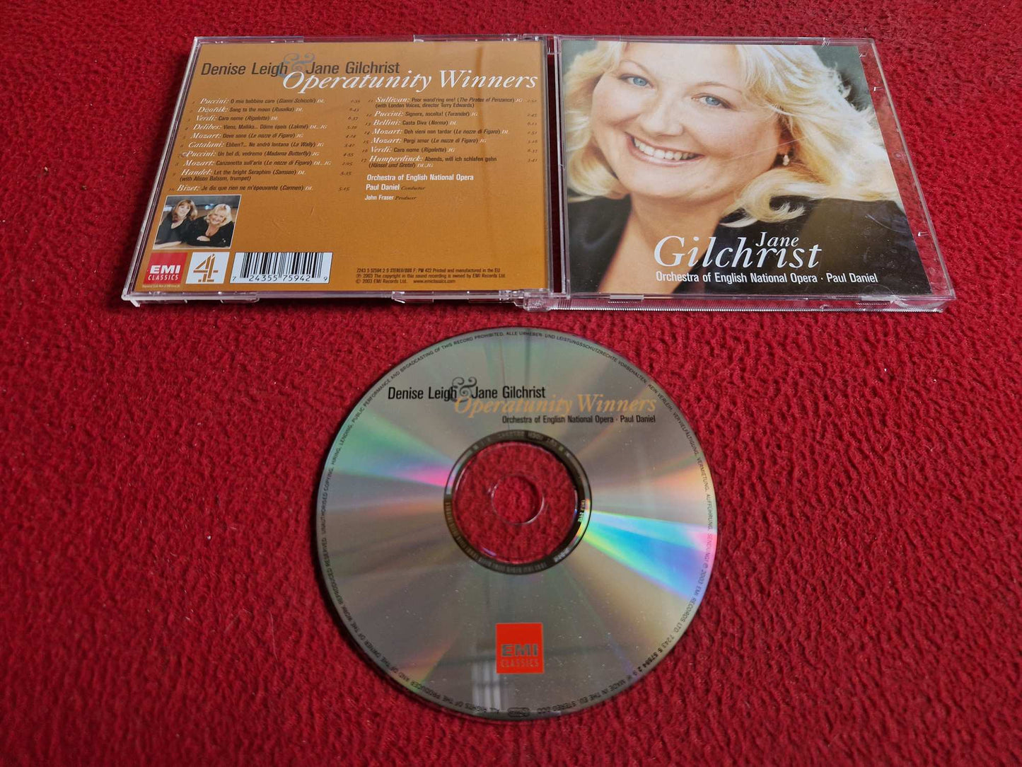 DENISE LEIGH & JANE GILCHRIST OPERATUNITY WINNERS CD
