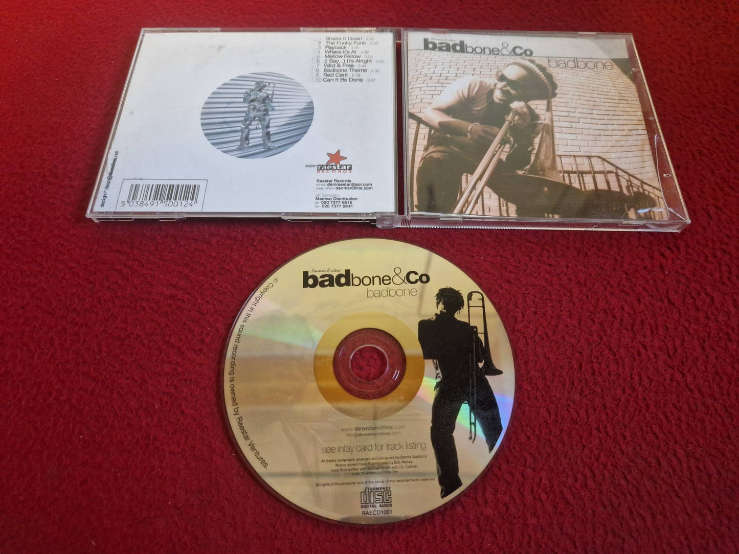 DENNIS ROLLINS BADBONE & CO - BADBONE CD