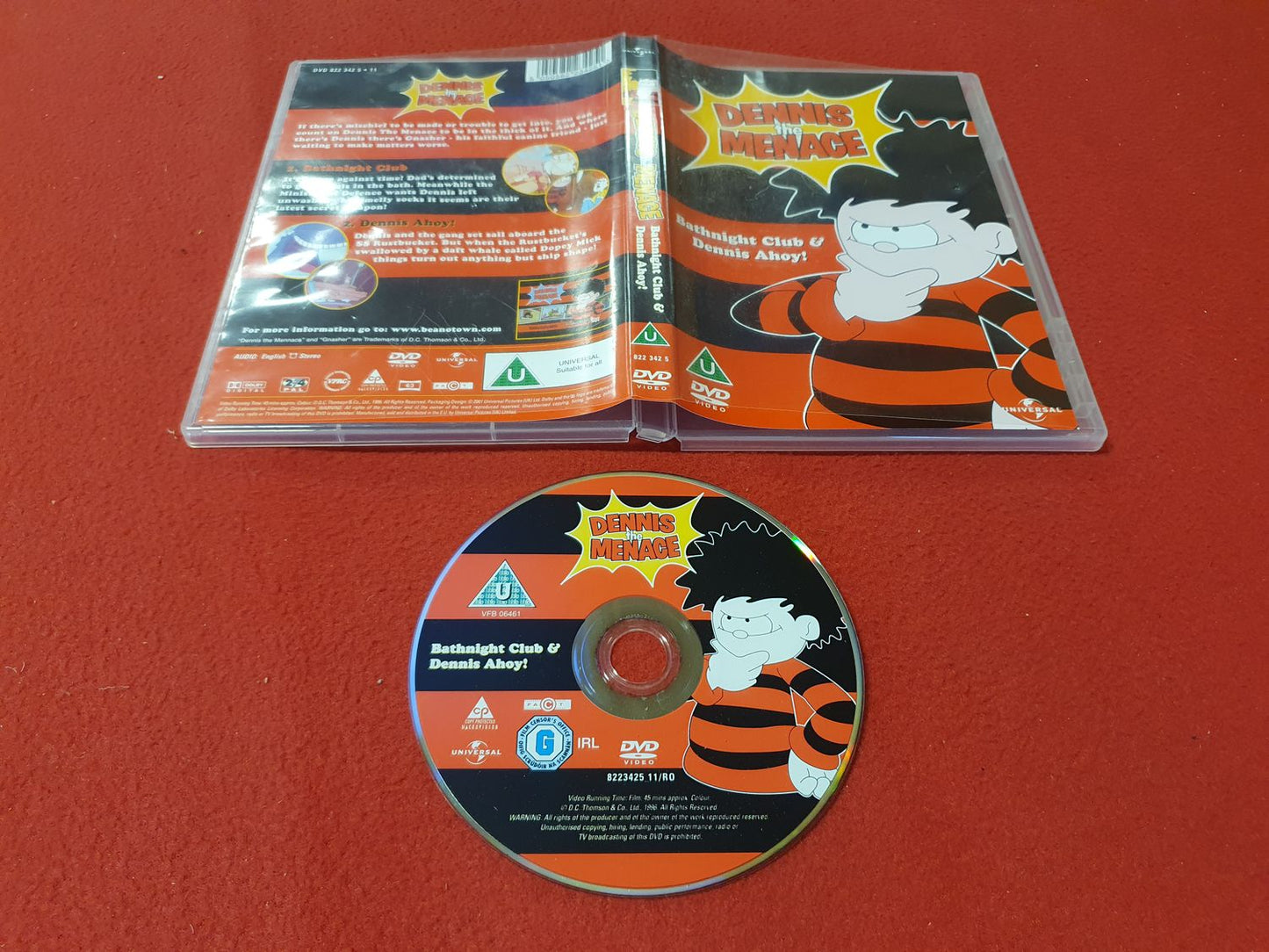 DENNIS THE MENACE BATHNIGHT CLUB & DENNIS AHOY till DVD