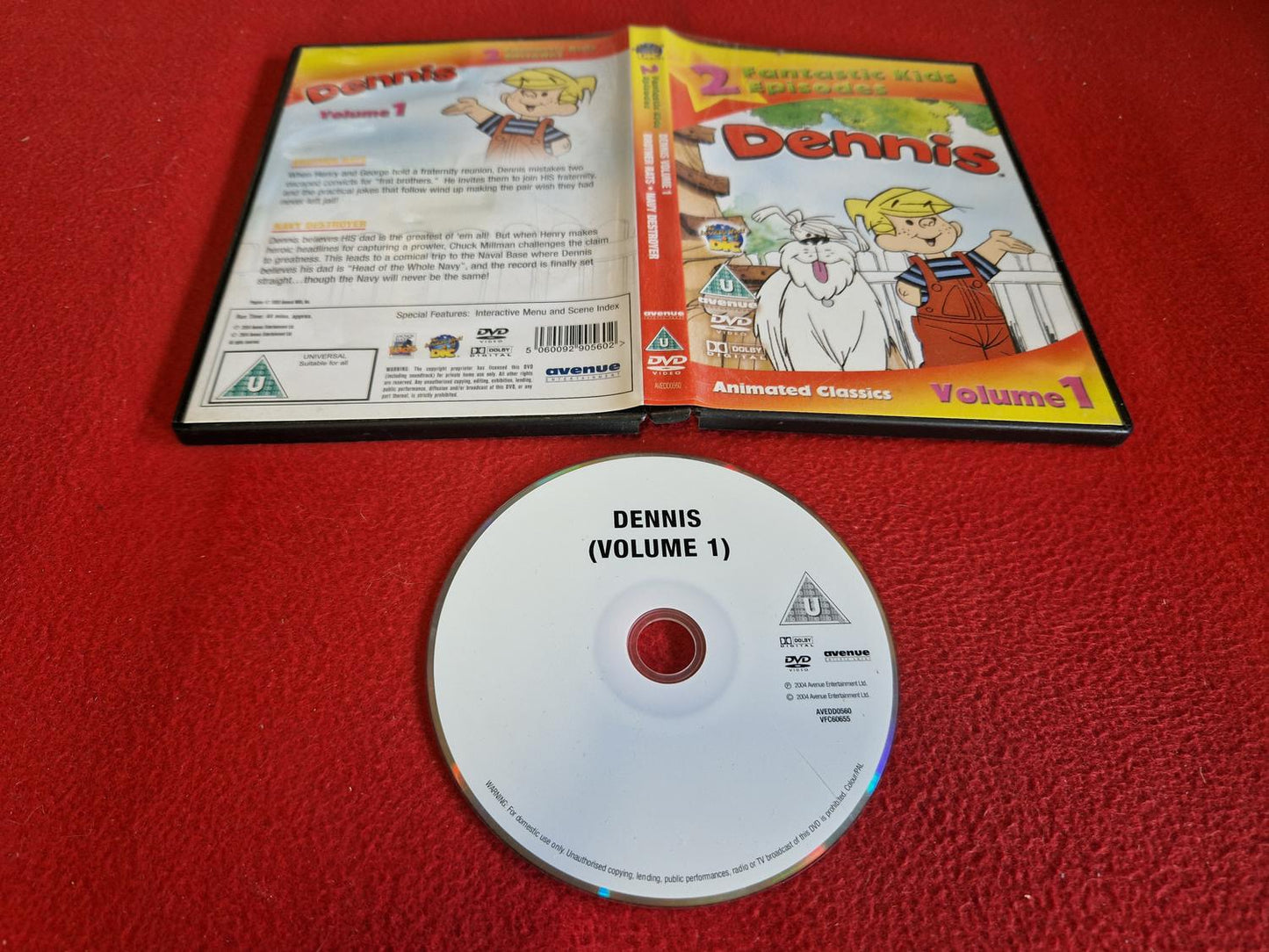 DENNIS VOLUME 1 till DVD