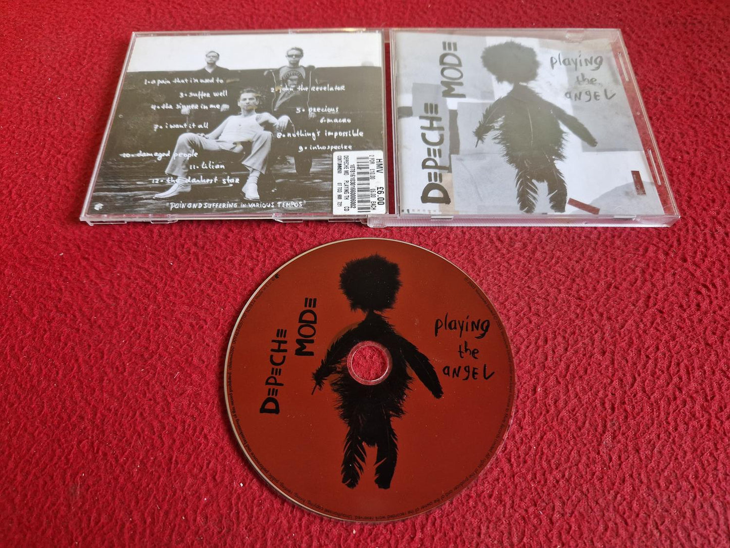 DEPECHE MODE PLAYING THE ANGEL CD