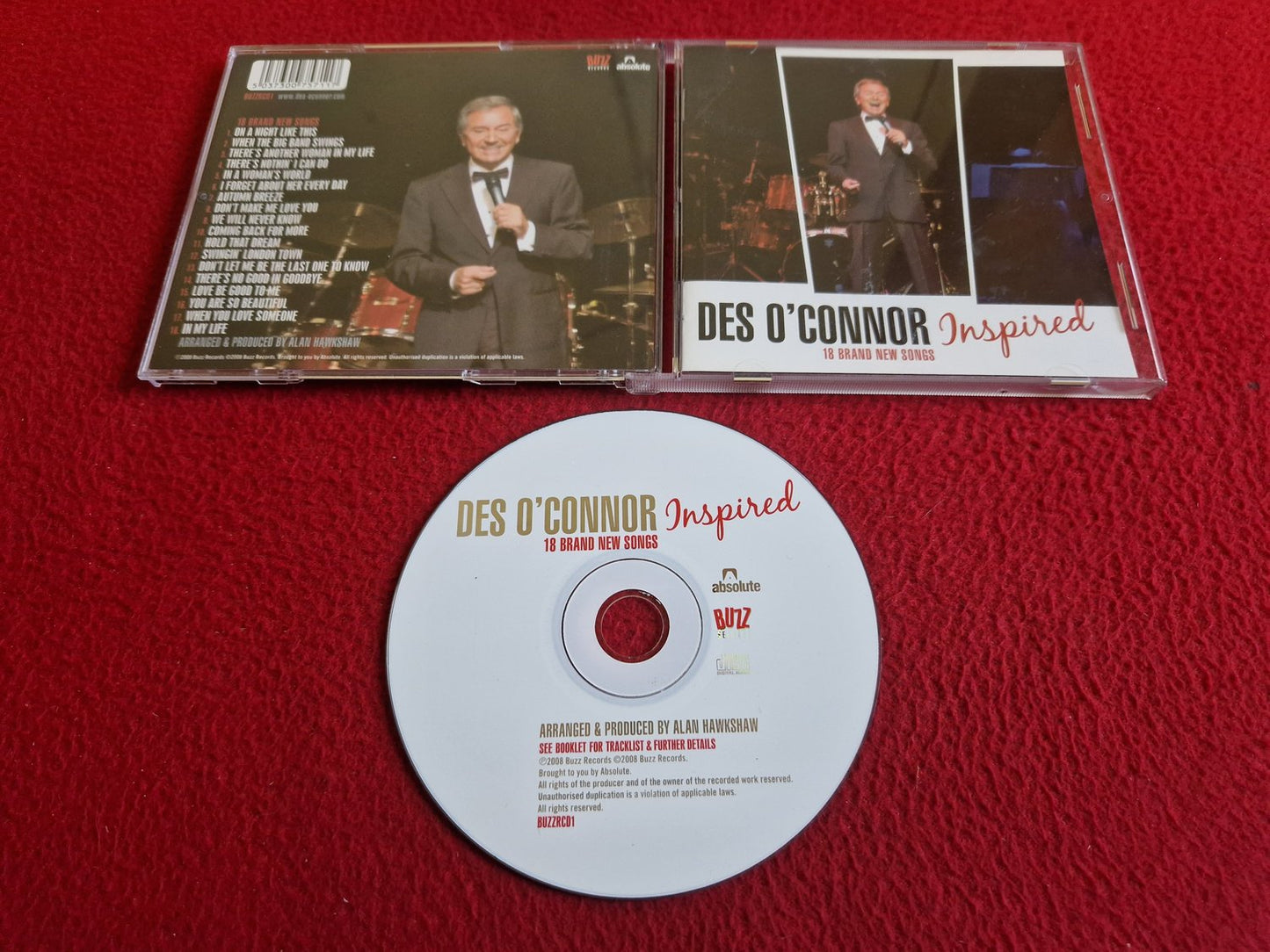 DES O'CONNOR INSPIRED CD