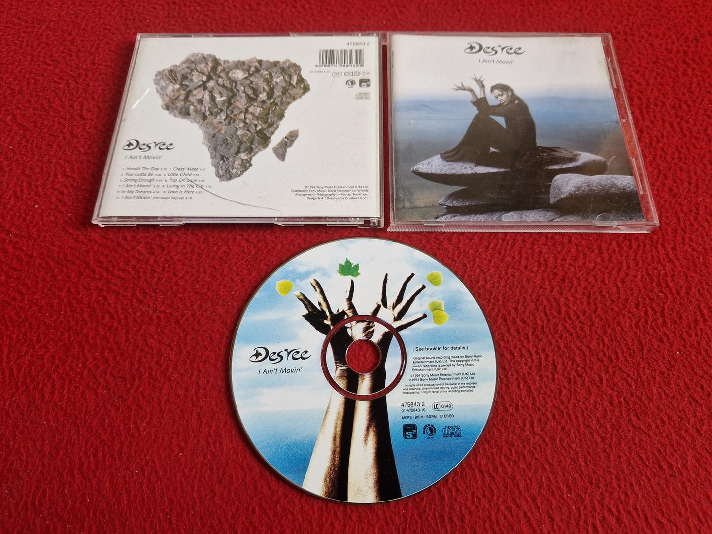 DES'REE I AIN'T MOVIN' CD