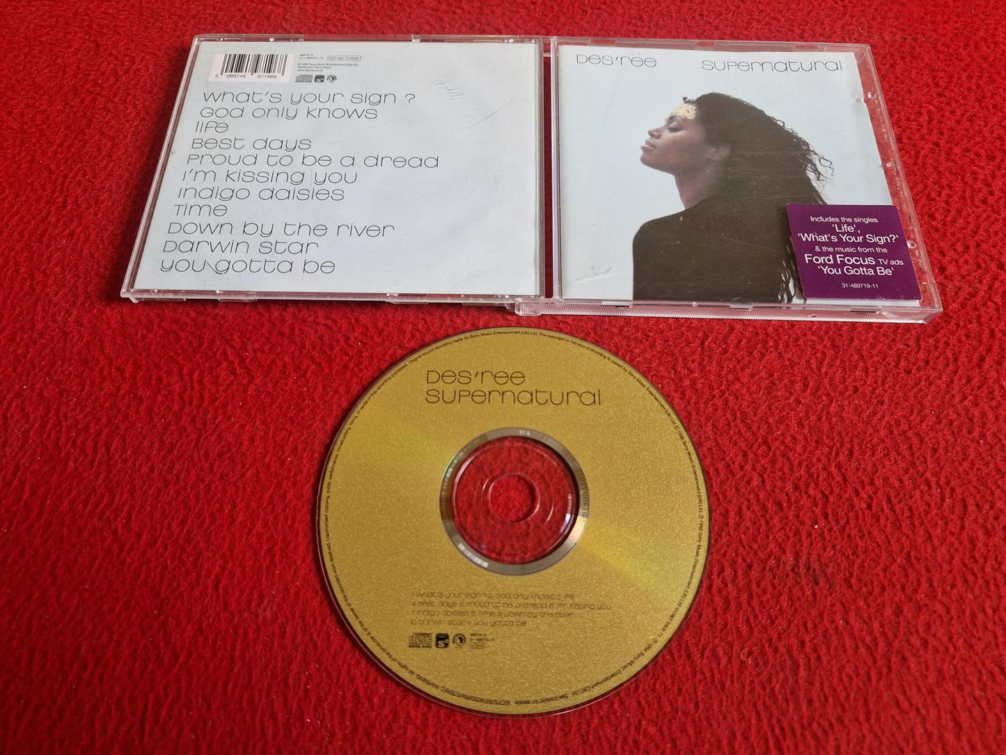 DES'REE SUPERNATURAL CD