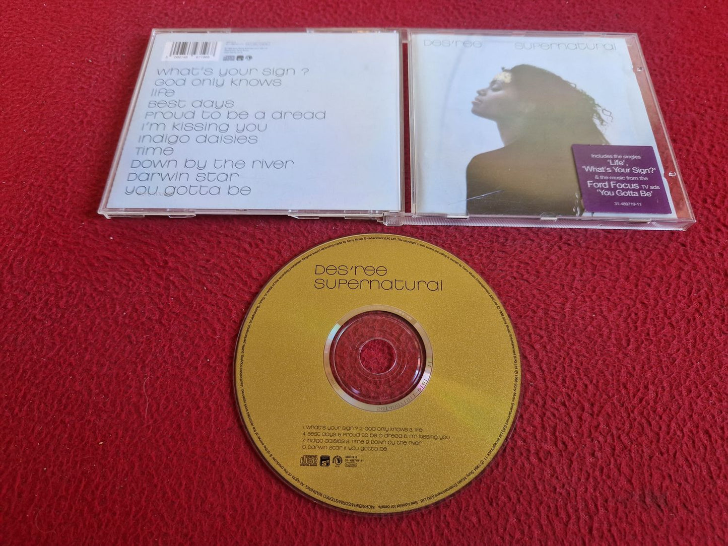 DES'REE SUPERNATURAL CD