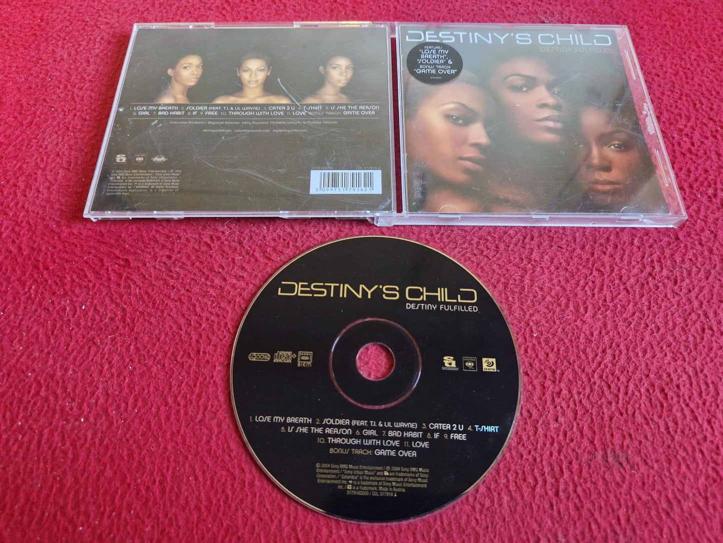 DESTINY'S CHILD DESTINY FULFILLED CD