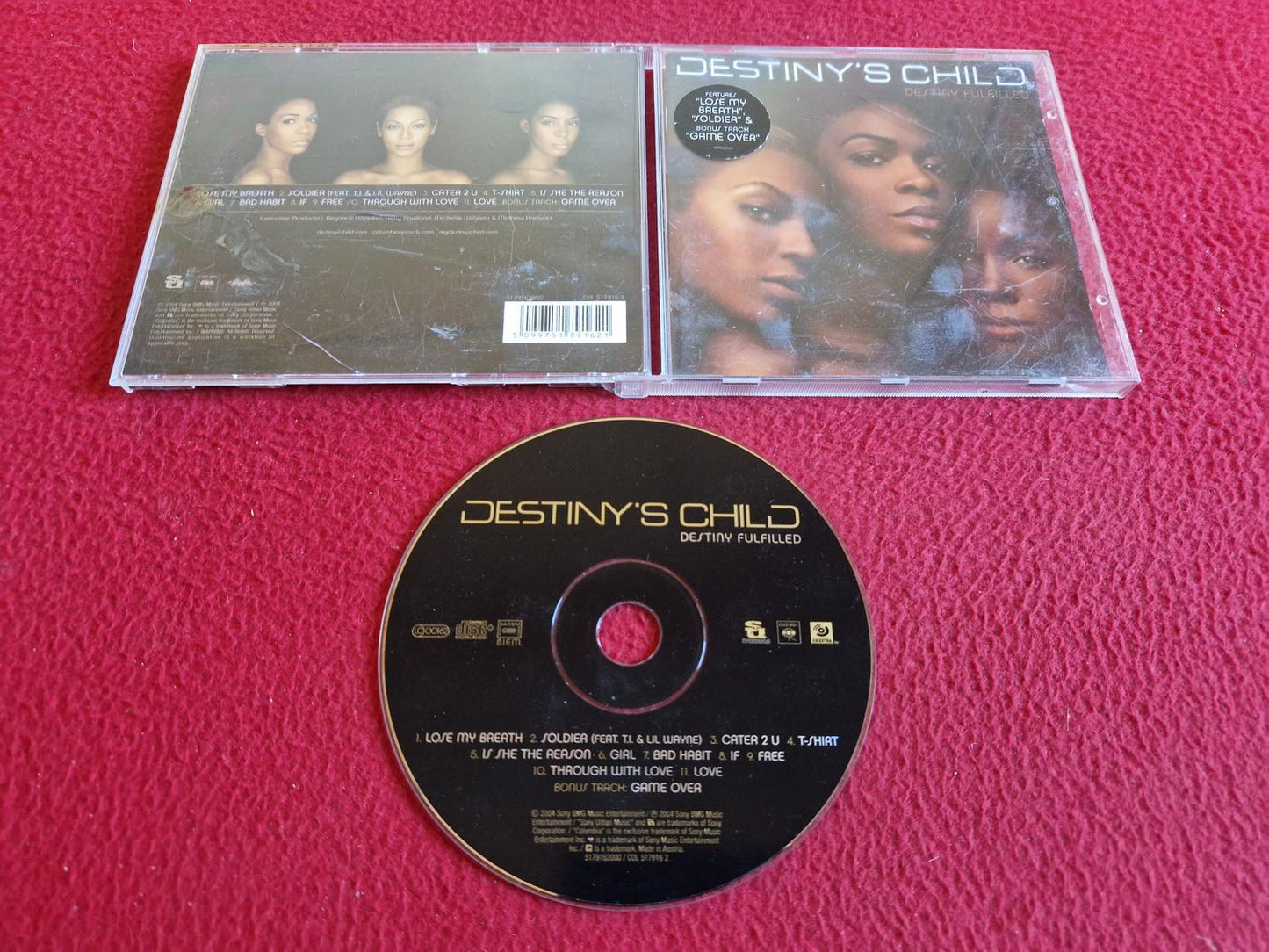 DESTINY'S CHILD DESTINY FULFILLED CD