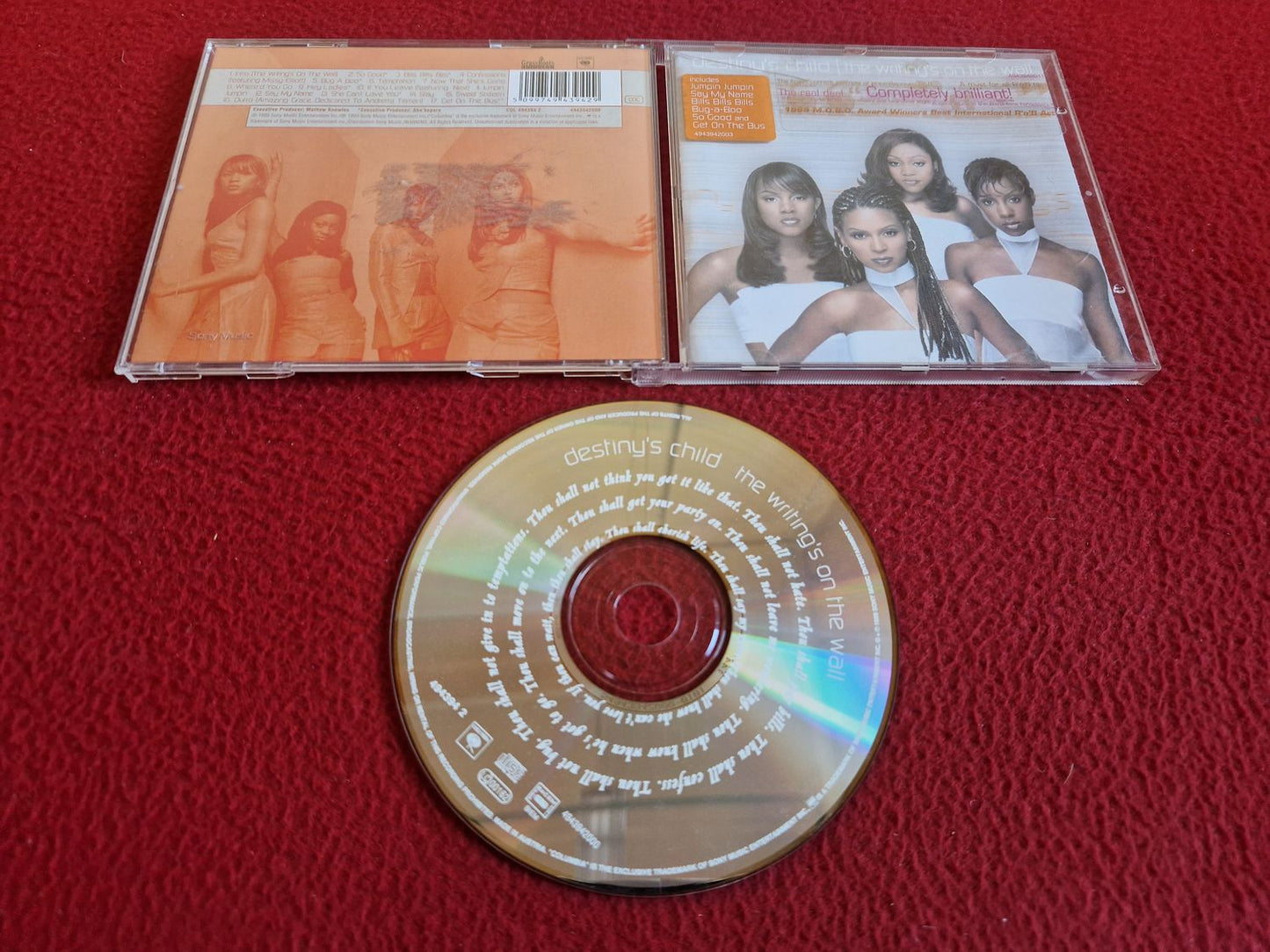 DESTINY'S CHILD THE WRITING'S ON THE WALL CD