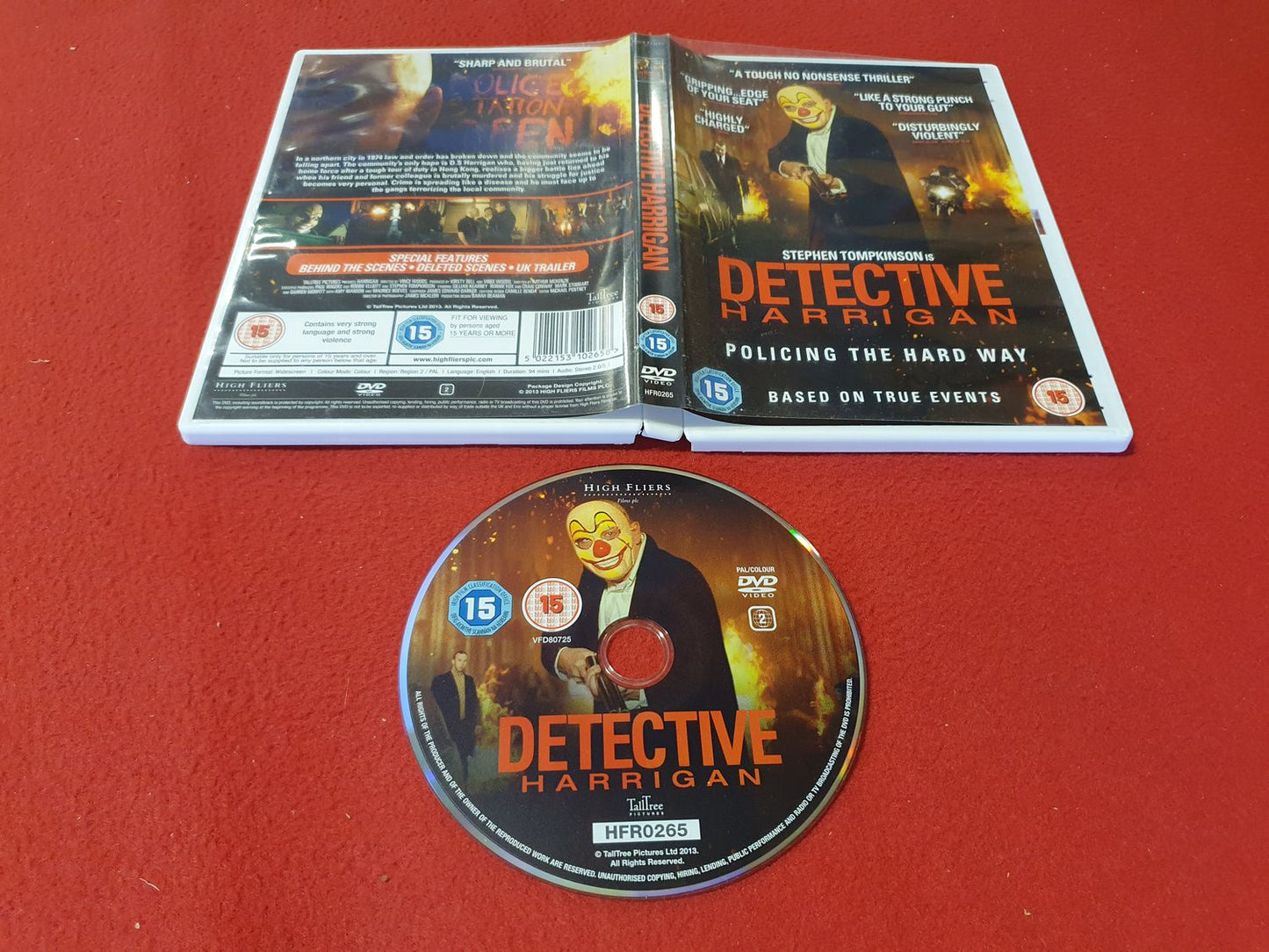DETECTIVE HARRIGAN till DVD