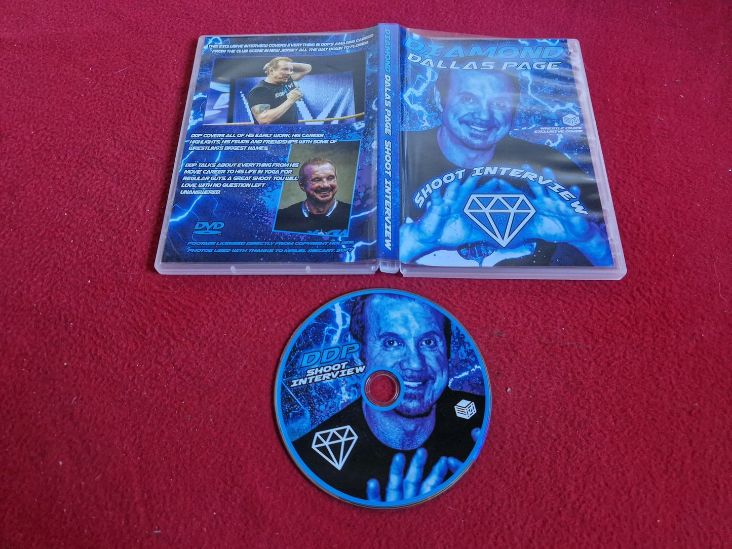 DIAMOND DALLAS PAGE SHOOT INTERVIEW DVD