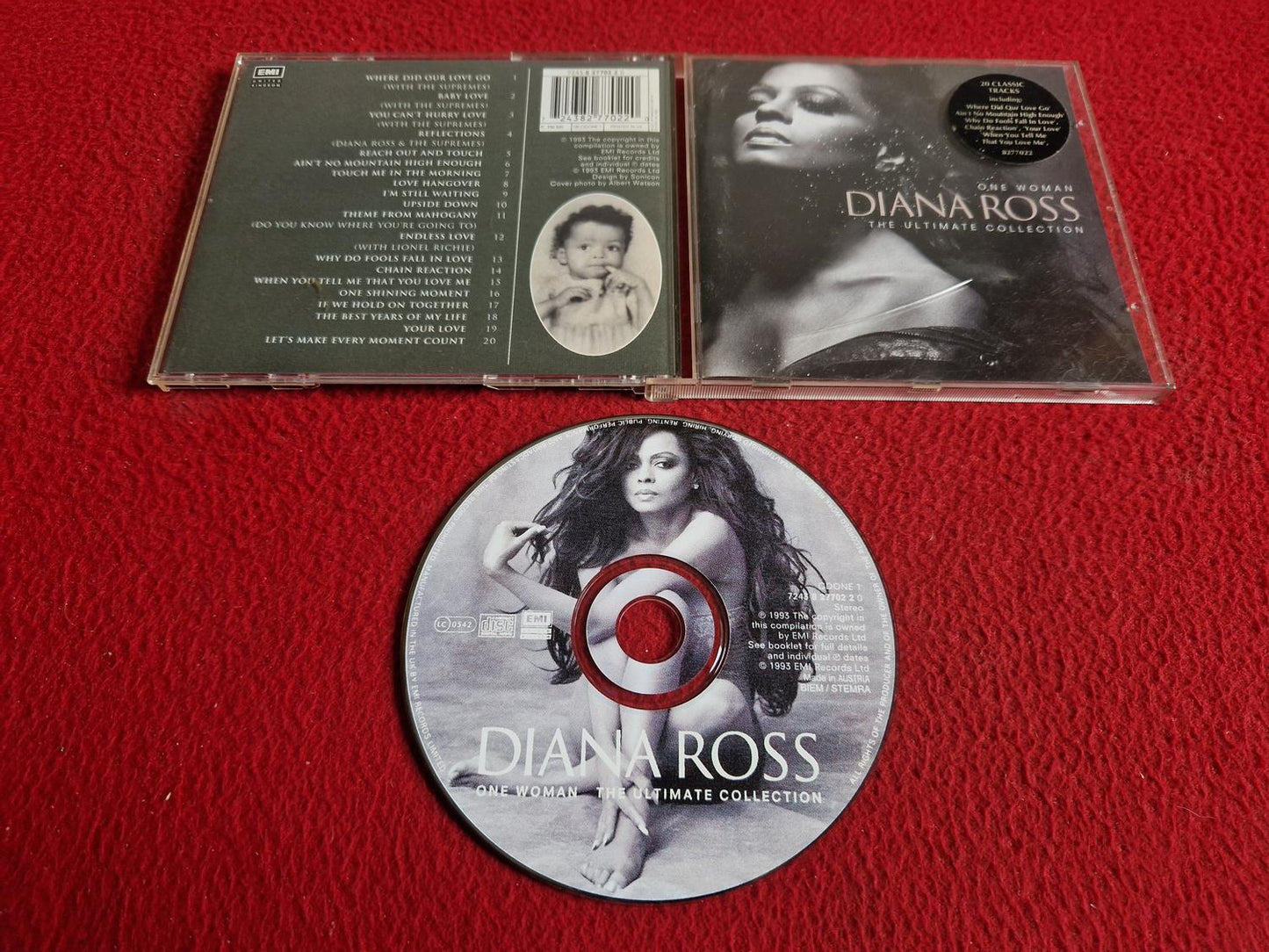 DIANA ROSS ONE WOMAN THE ULTIMATE COLLECTION CD