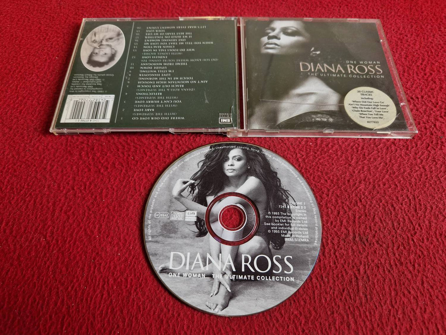 DIANA ROSS ONE WOMAN THE ULTIMATE COLLECTION CD