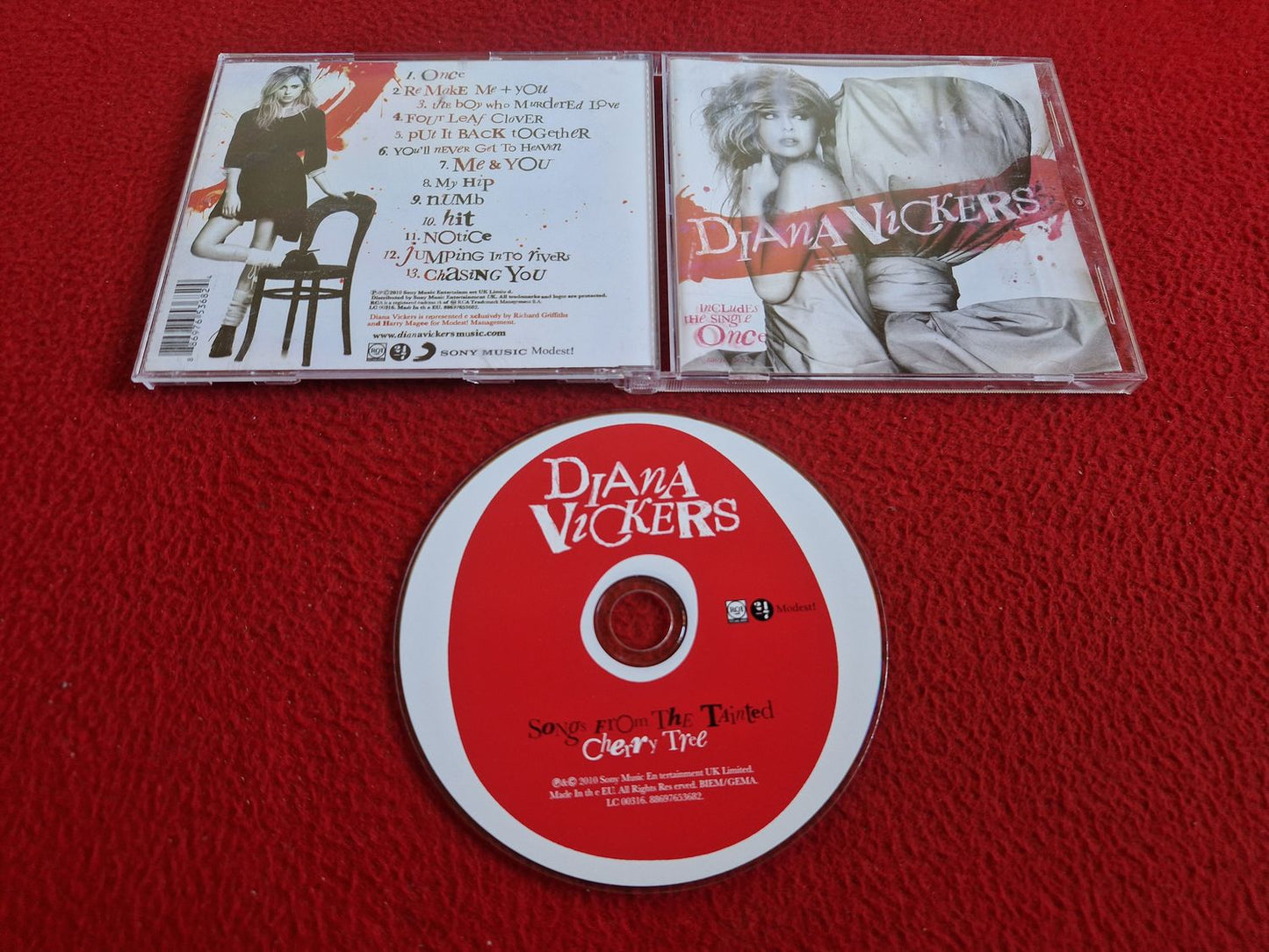 DIANA VICKERS SONGS FROM THE TAINTED CHERRY TREE CD