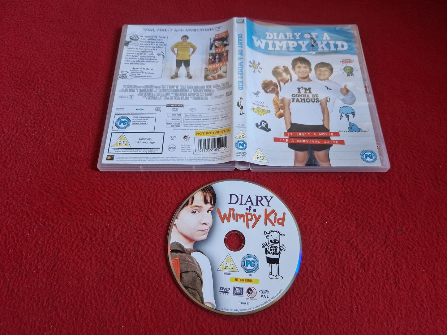 DIARY OF A WIMPY KID DVD