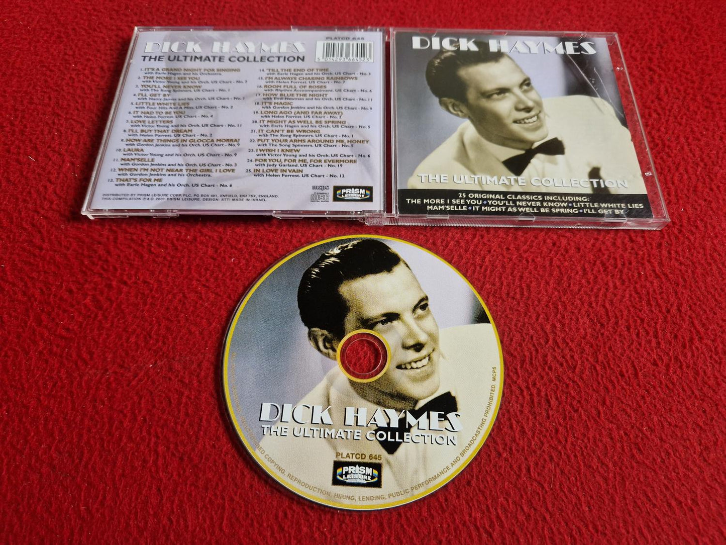 DICK HAYMES THE ULTIMATE COLLECTION CD
