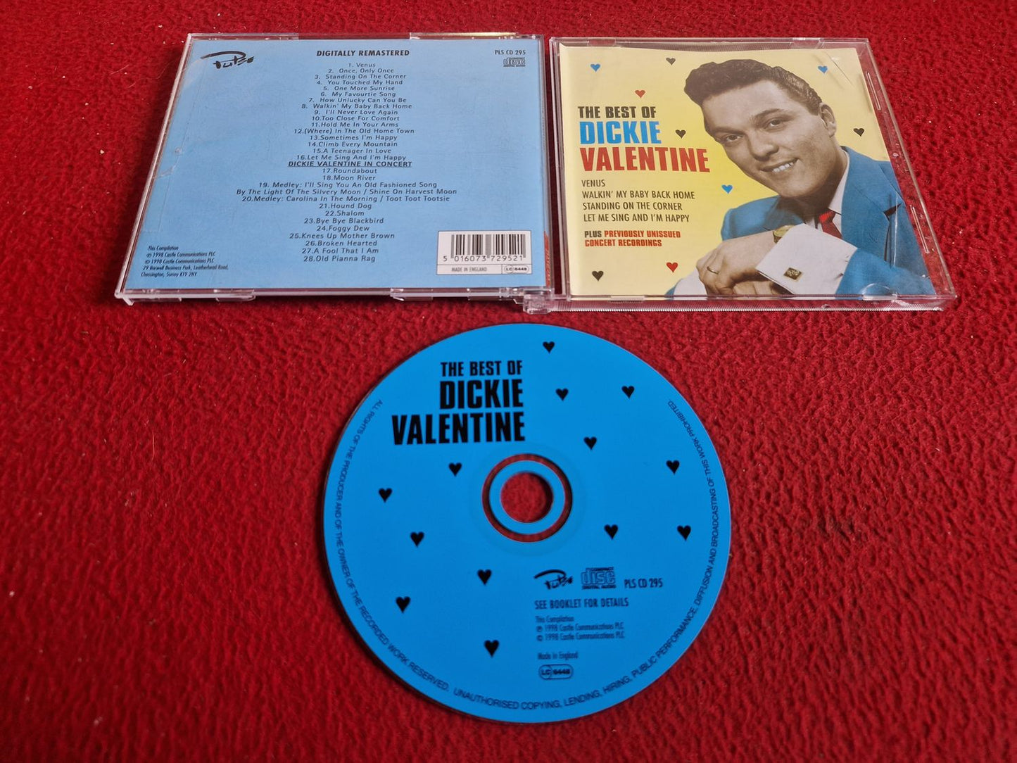 DICKIE VALENTINE THE BEST OF CD