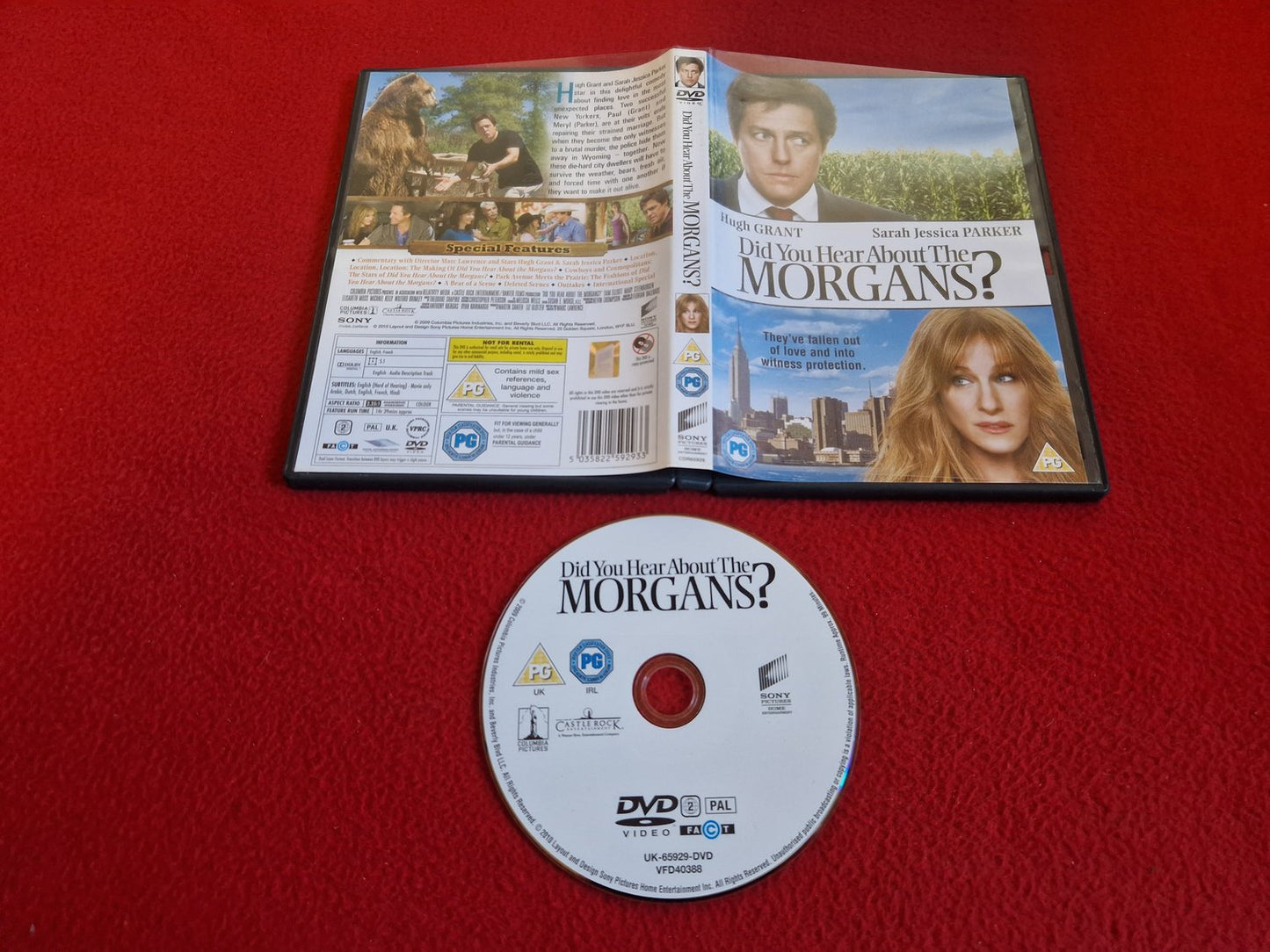 DID YOU HEAR ABOUT THE MORGANS? DVD