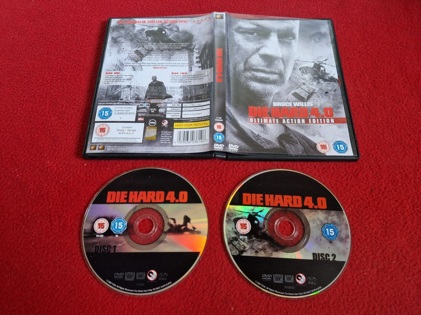 DIE HARD 4.0 DVD